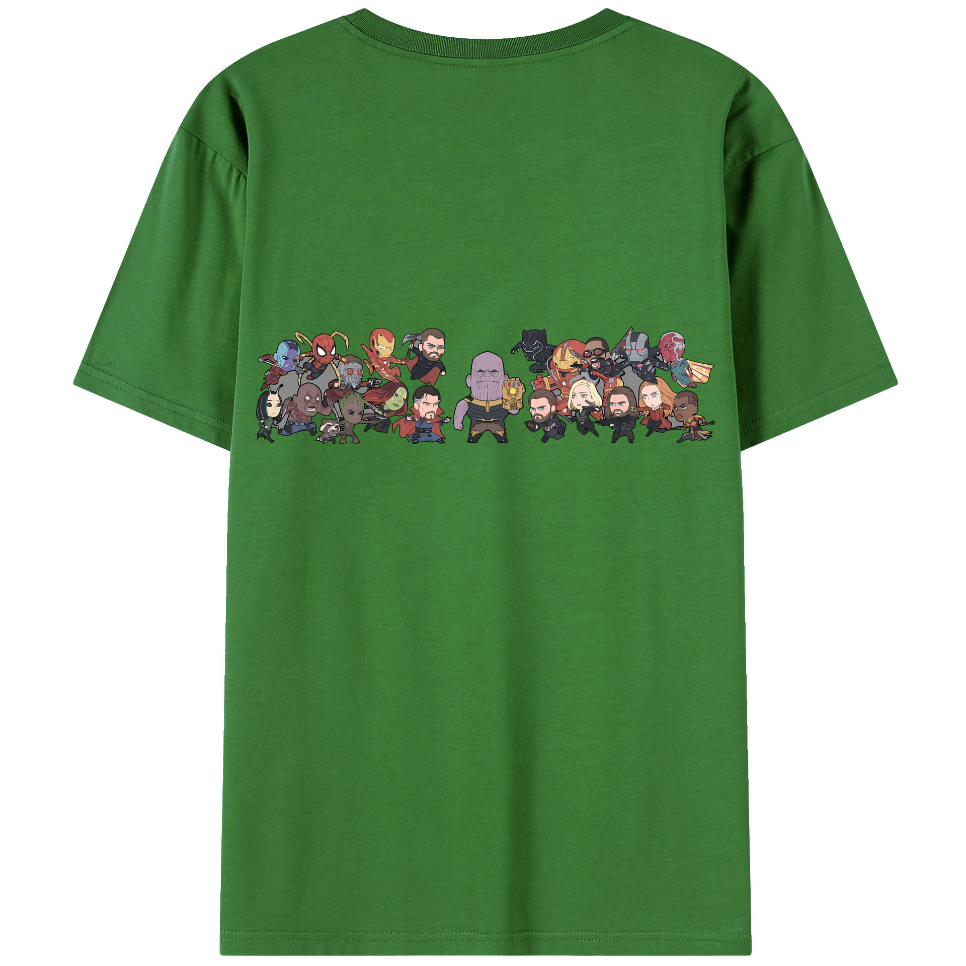 （画像用） アベンジャーズ The Avengers レディース半袖Tシャツ(バックプリント)
